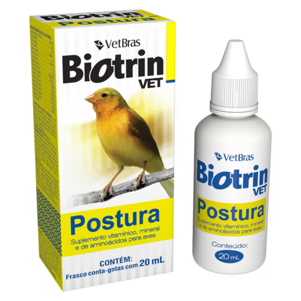 BIOTRIN VET POSTURA 20ML | Suplemento Vitamínico Mineral
