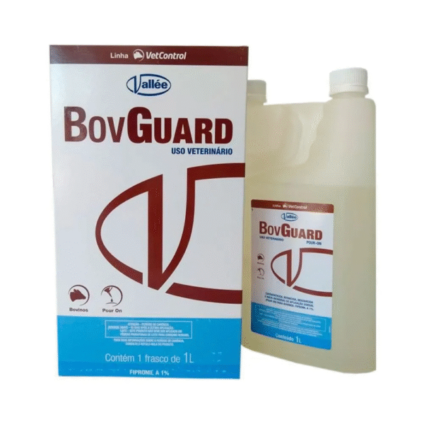 BOVGUARD 1L | tratamento e prevenção dos principais ectoparasitas de bovinos jovens e adultos