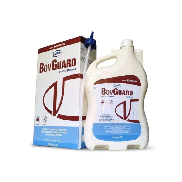 BOVGUARD P.ON 5L | tratamento e prevenção dos principais ectoparasitas de bovinos jovens e adultos