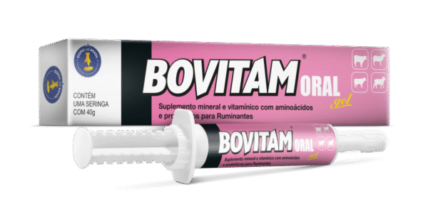 BOVITAM ORAL RUMINANTES 40G | Suplementação de minerais