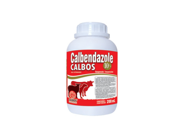 CALBENDAZOLE 10 200 ML | Tratamento de verminoses gastrointestinais e pulmonares dos bovinos, ovinos e caprinos