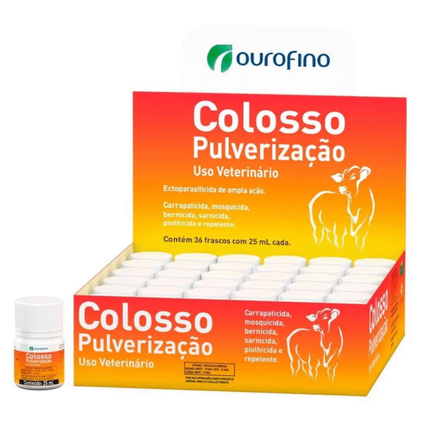 COLOSSO PULV 25ML | Eficaz no combate a carrapatos, bernes, moscas, piolhos e sarnas - Imagem 2