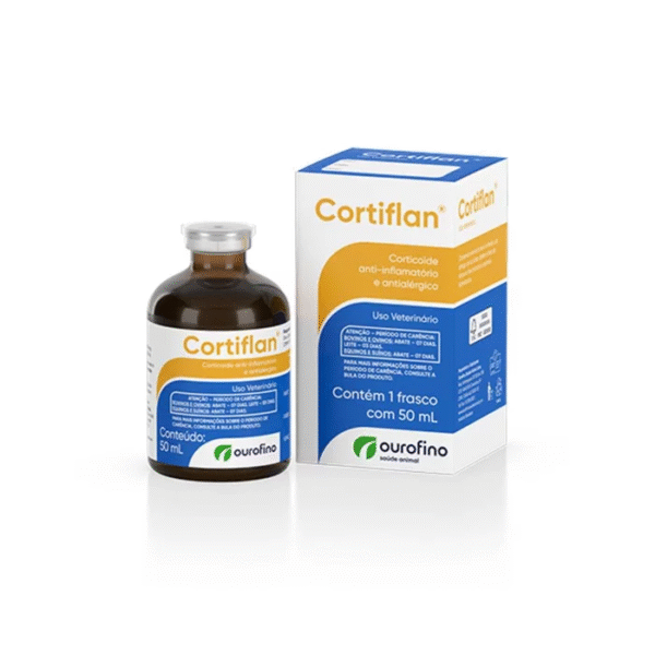 CORTIFLAN 50 ML | Anti-Inflamatório Ourofino