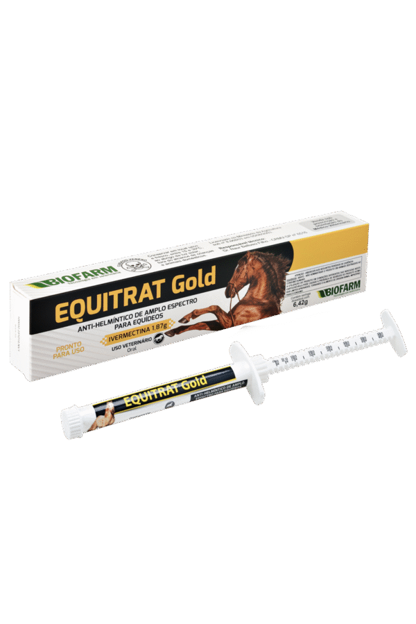 EQUITRAT GOLD 6,42G | Tratamento e controle de verminoses gastrointestinais