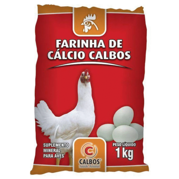FARINHA DE CALCIO CALBOS 1 KG | Suplemento mineral alimentar