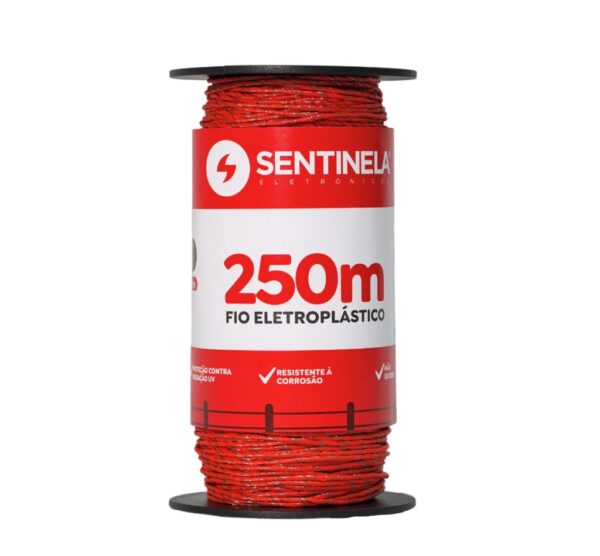 FIO ELETROPLASTICO INOX 0,25 MM 15/3 RL C/ 250 MT