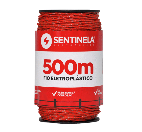 FIO ELETROPLASTICO INOX 0,25 MM 15/3 RL C/ 500 MT