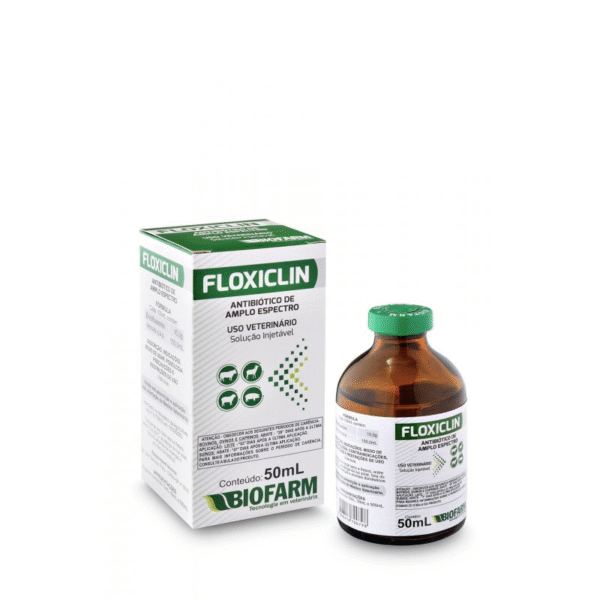 FLOXICLIN 50ML | solução antimicrobiana