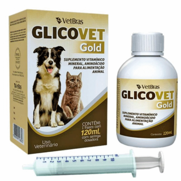 GLICOVET GOLD 120ML | Suplemento mineral vitamínico