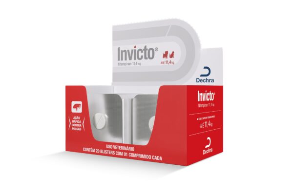 INVICTO 11,4 MG 20 BLISTERS 1CP | Antipulgas