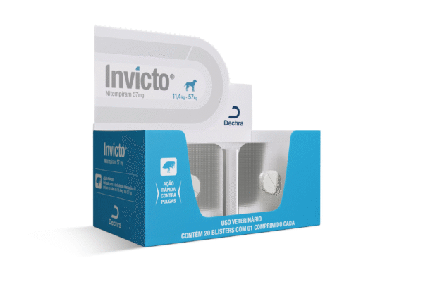 INVICTO 57 MG 20 BLISTERS 1 CP | Antipulgas