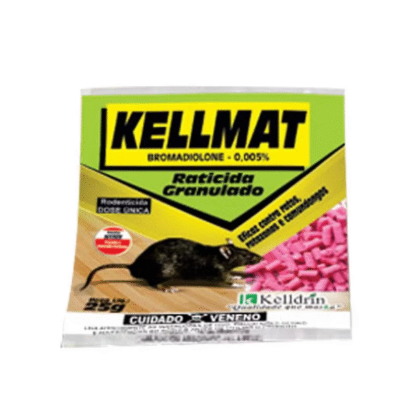 KELLMAT RATICIDA GRANULADO 10X40X25G