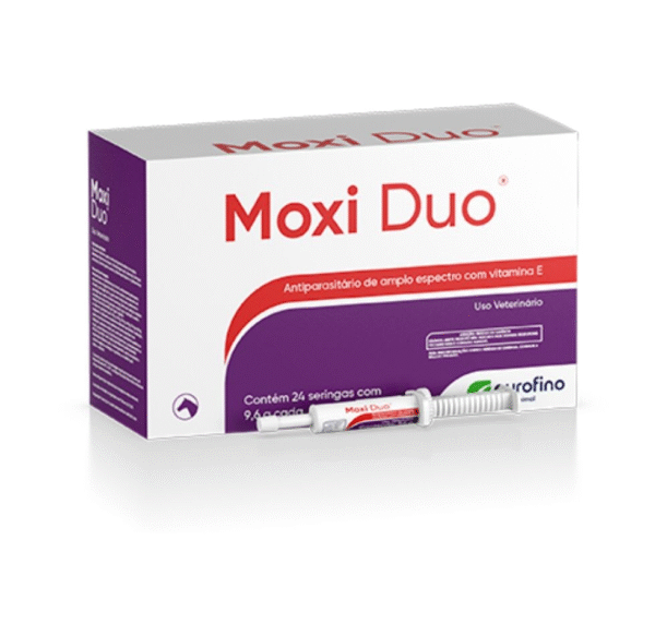 MOXI DUO 96G DIPY | controle dos parasitas internos de equinos