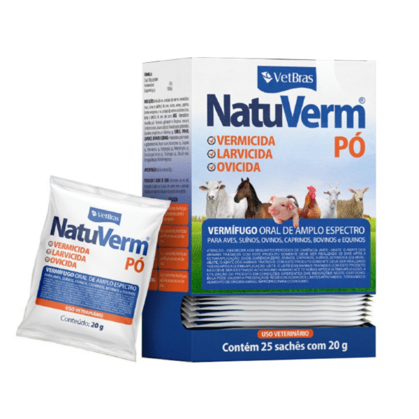 NATU VERM PO 20G | Vermífugo