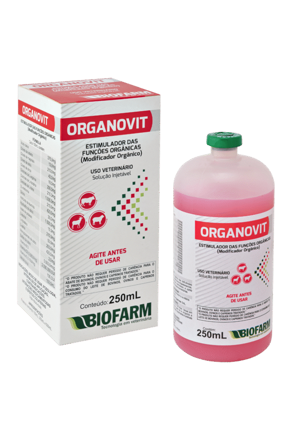 ORGANOVIT 250ML | Regulador do metabolismo