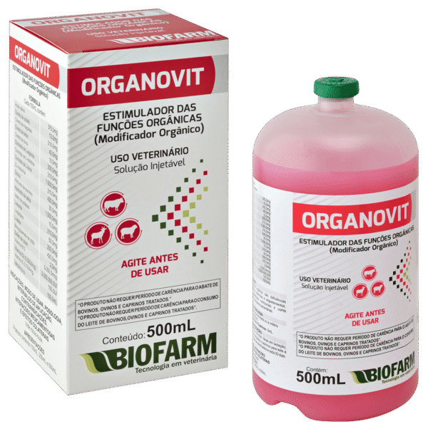 ORGANOVIT 500ML | Regulador do metabolismo
