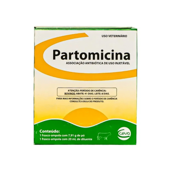 PARTOMICINA 20 ML | Tratamento de retenção de placenta e infecções