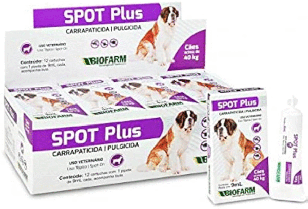 SPOT PLUS 9 mL | Antipulgas e Carrapatos