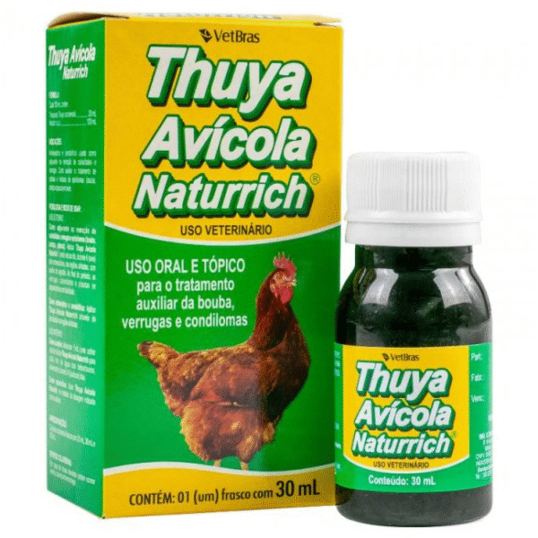 THUYA AVICOLA 30ML NATURRICH(E) | Remoção de calosidades e verrugas