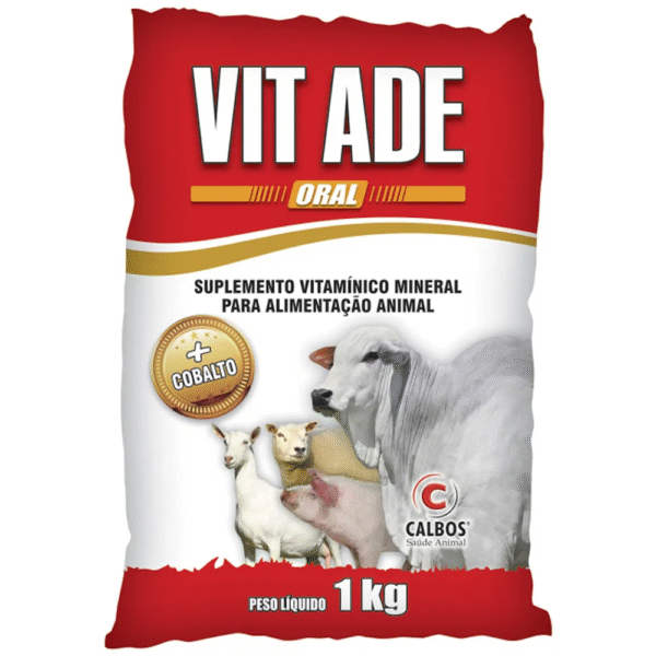 VIT ADE ORAL 1 KG | Suplemento Vitamínico Mineral com Cobalto