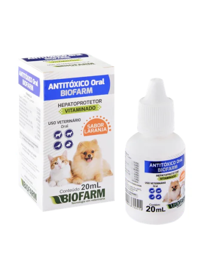 ANTITOXICO ORAL PET BIOFARM 20ML