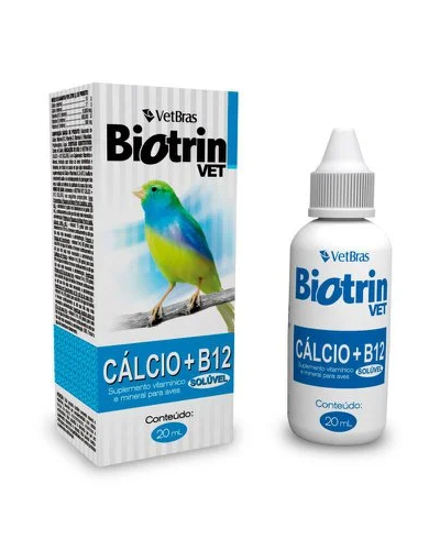 BIOTRIN VET CALCIO + B12 SOLUVEL 20ML