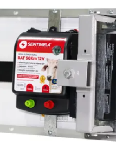 ELET. DE CERCA SENTINELA COM PLACA SOLAR MOD 50.000