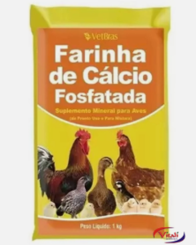 FARINHA DE CALCIO FOSFATADA 1KG