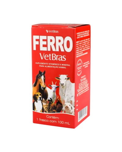 FERRO VETBRAS 100ML