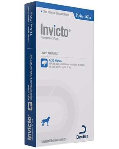 INVICTO 57 MG 06 CP