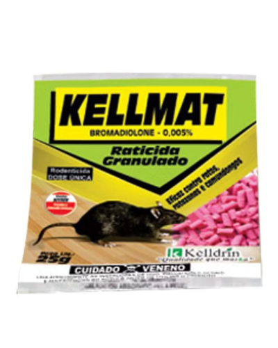 KELLMAT RATICIDA GRANULADO 10X40X25G