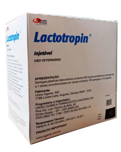LACTOTROPIN INJ 500MG X 1.4ML CX C 100UN
