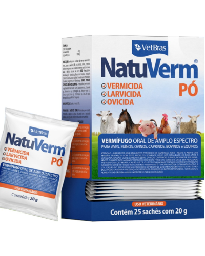 NATU VERM PO 20G