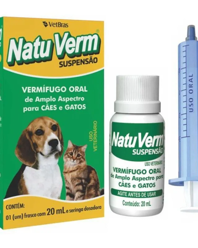 NATU VERM SUSPENSAO 20 ML - N
