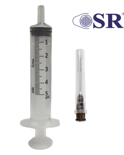 SERINGA 5ML COM AG.25X0,7 LL VENDA MIN 50 UN