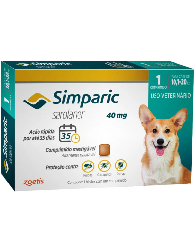 SIMPARIC 40MG 1 COMPRIMIDO
