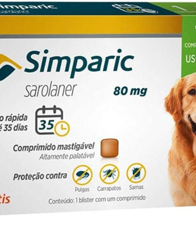 SIMPARIC 80MG 1 COMPRIMIDO