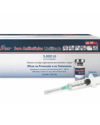 SORO ANTITETANICO LIOFILIZADO 20X1 DOSE