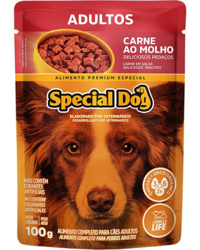 SPECIAL DOG ULTRALIFE SACHE ADULTO CARNE 12X100G