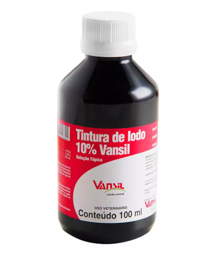 TINTURA DE IODO 10% VANSIL 100ML